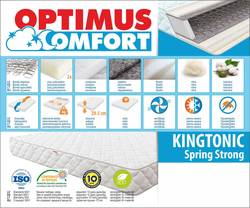160*200 Kingtonic Spring Strong | matracis